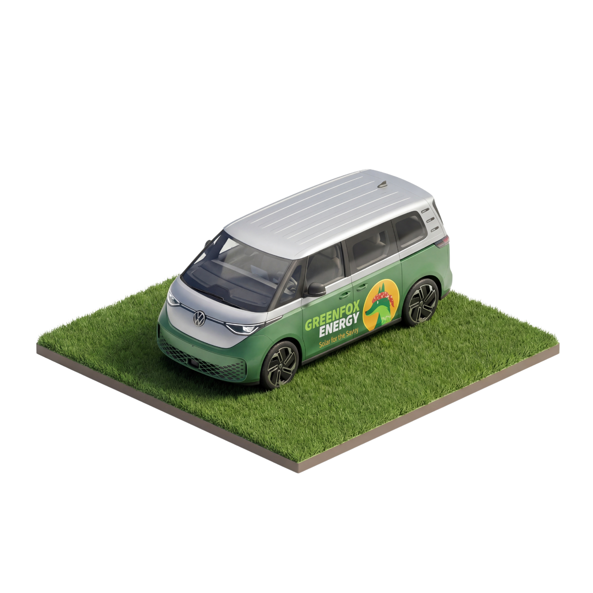 GreenFox Energy branded car